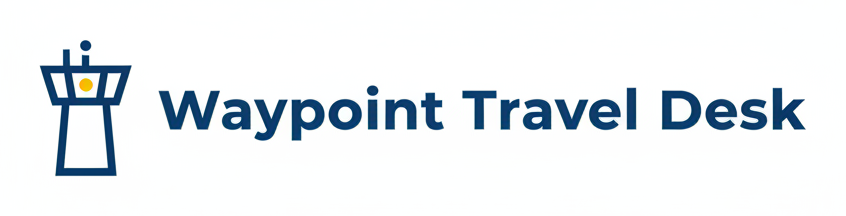 Waypoint Travel Desk logo